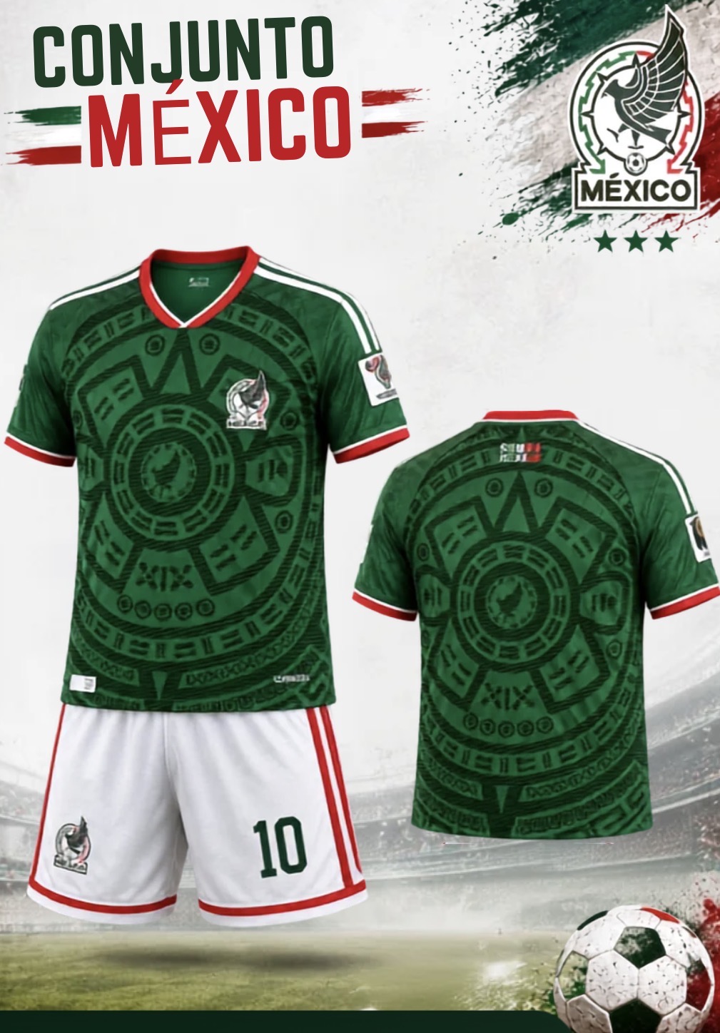 UNIFORME DE LA SELECCIÓN DE MÉXICO