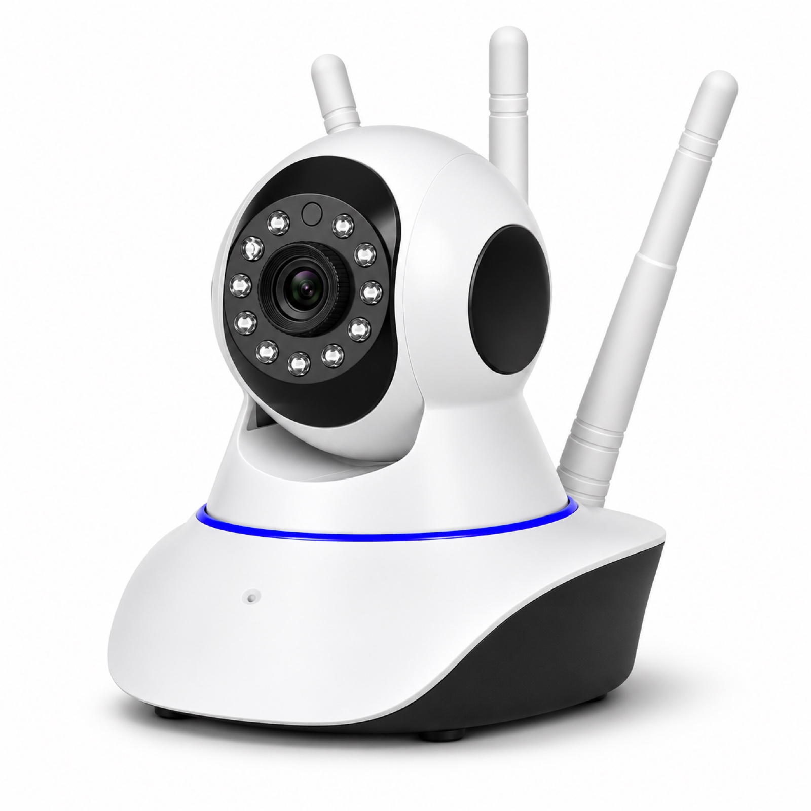 Camara Robótica Ip Wifi 2mp 1080p Hd Interior 355° Zoom X4 — miniatura