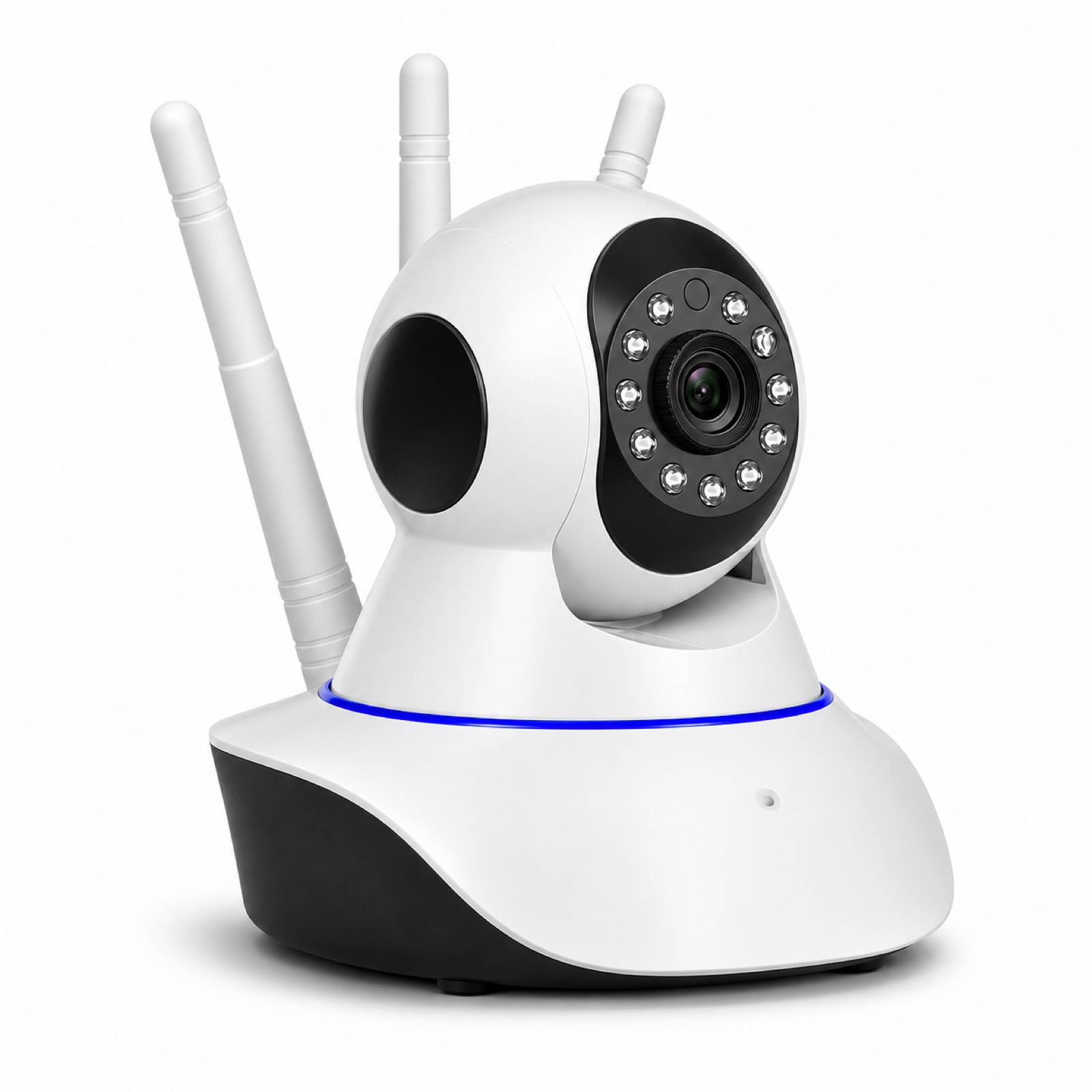 Camara Robótica Ip Wifi 2mp 1080p Hd Interior 355° Zoom X4
