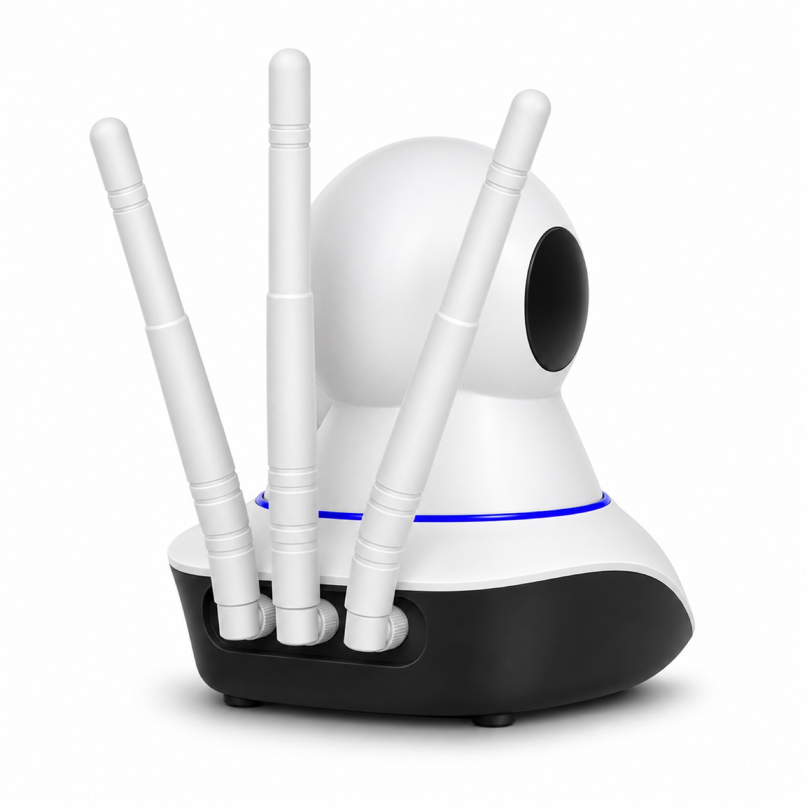 Camara Robótica Ip Wifi 2mp 1080p Hd Interior 355° Zoom X4 — miniatura